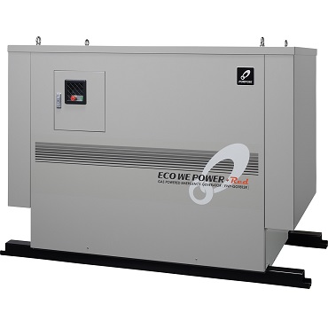 パーパス EWP-GG9812R-60 9.8kwガス非常用発電機60HZ
