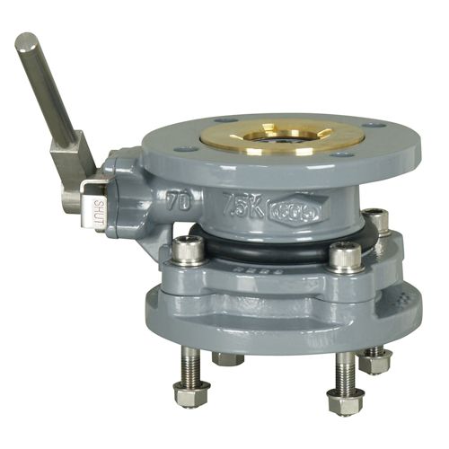 キッツエスジーエス RCC7.5Y 耐震補修弁 ボール弁 キャップ式 7.5K 右