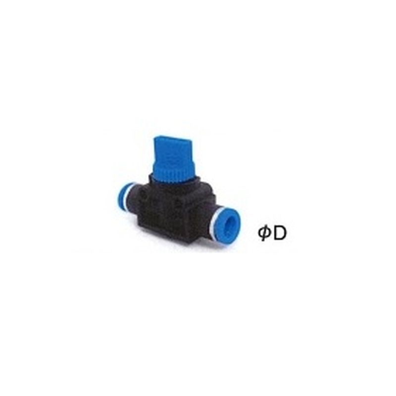 HV 3方ハンドルバルブ HV型 φ←φ