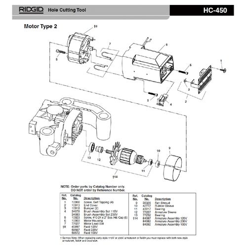 10913 エンド カバー F/HC-450