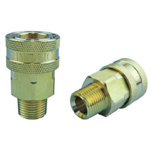 KS-□SM-B 高圧洗浄用クイックカップリング ソケット型 R(30°メスシート)黄銅