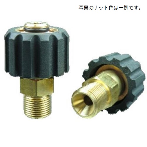 NC-M4#-G□G ナットカップリング M22ナット×Gオスねじ(30°メスシート)