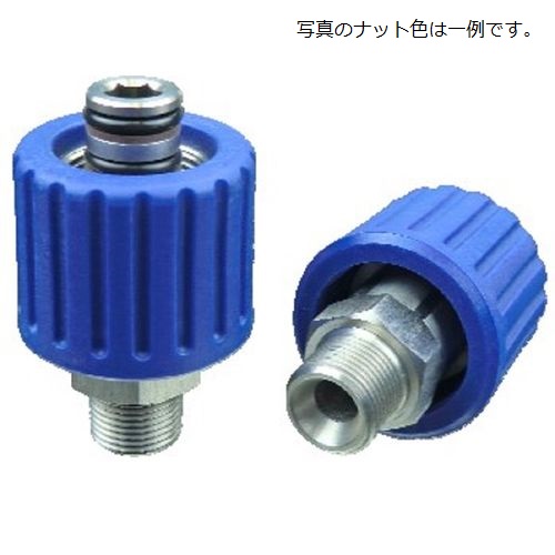 NCH-#□G ナットカップリング 超高圧タイプ M24ナット×Gオスねじ(30°メスシート)