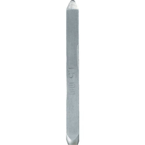 TRUSCO SKD15EB バラ刻印 1.5mm B