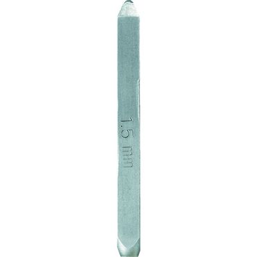 TRUSCO SKD15EH バラ刻印 1.5mm H