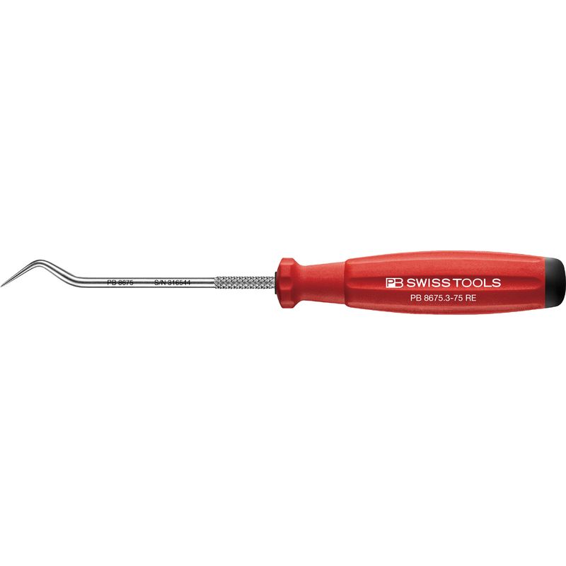 PB SWISS TOOLS 8675-3-75RE スイスグリップ ピックツール ベントタイプ