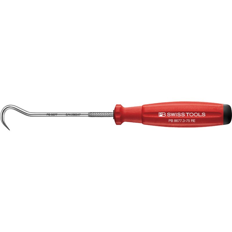 PB SWISS TOOLS 8677-3-75RE スイスグリップ ピックツール フックタイプ