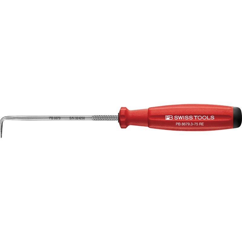 PB SWISS TOOLS 8679-3-75RE スイスグリップ ピックツール 90°タイプ
