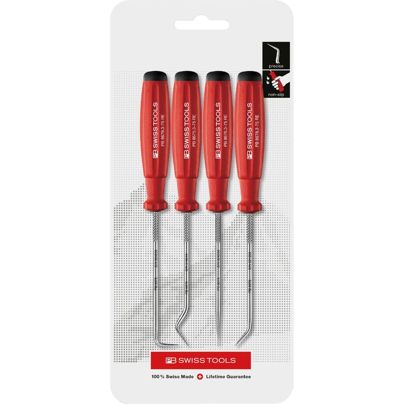 PB SWISS TOOLS 8680CN スイスグリップ ピックツール4本セット