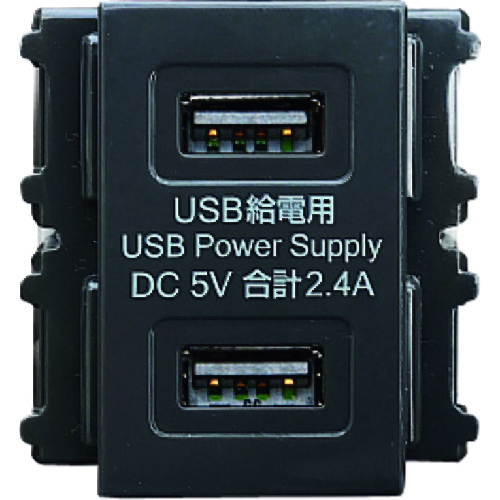 DM2-U2P2 埋込充電用USBコンセント 2ポートタイプ