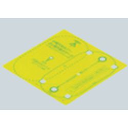FH-KBG 小判穴ホルソー共通付属部品 小判穴ホルソー2ケ用穴あけゲージ