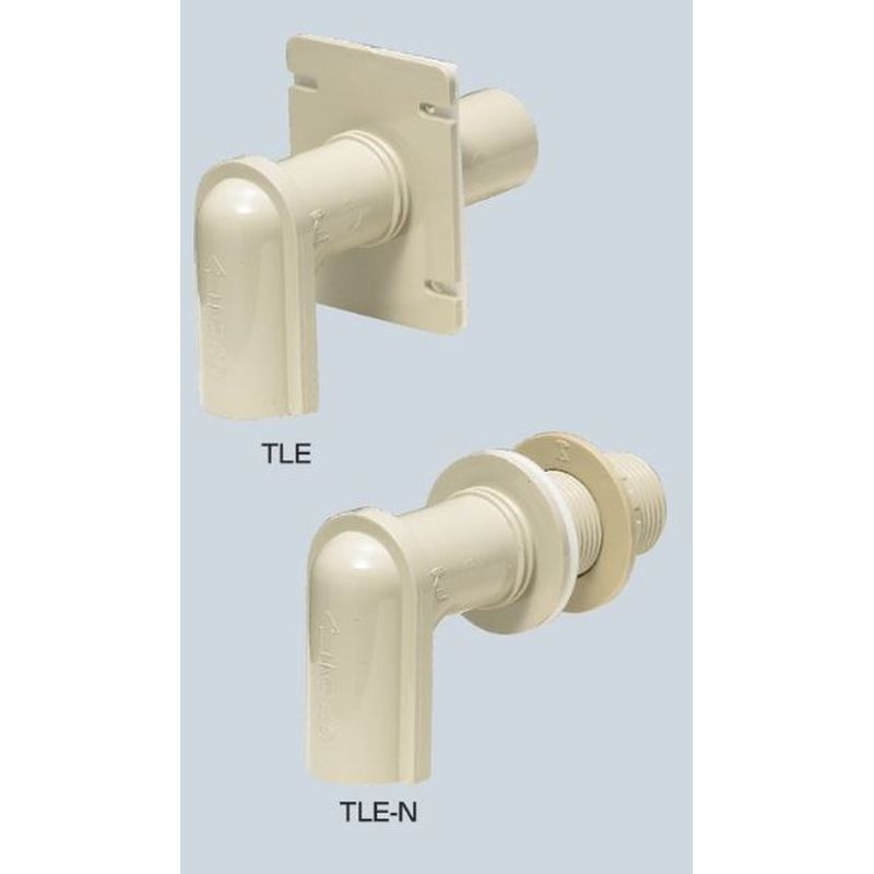 TLE-□J TLエルボ(電話線･同軸ケーブル･フィーダー線用引込口エルボ)