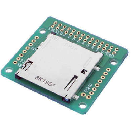 CK-35 メモリーカード変換用基板(コネクタ実装済み)