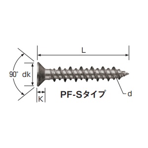 アカギ A16071 ステンPレスアンカー PF-Sタイプ パック品