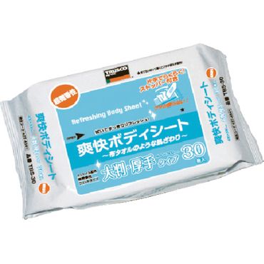 TBS-30 爽快ボディシート 厚手タイプ 30枚入り