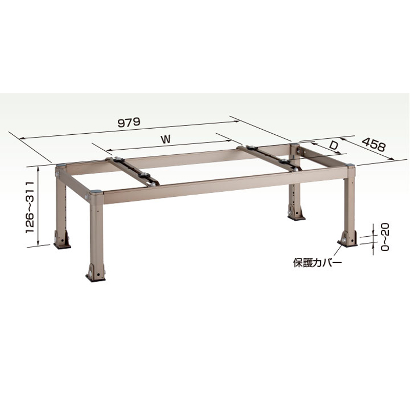 オーケー器材 K-AH83HL スカイキーパー 平置台