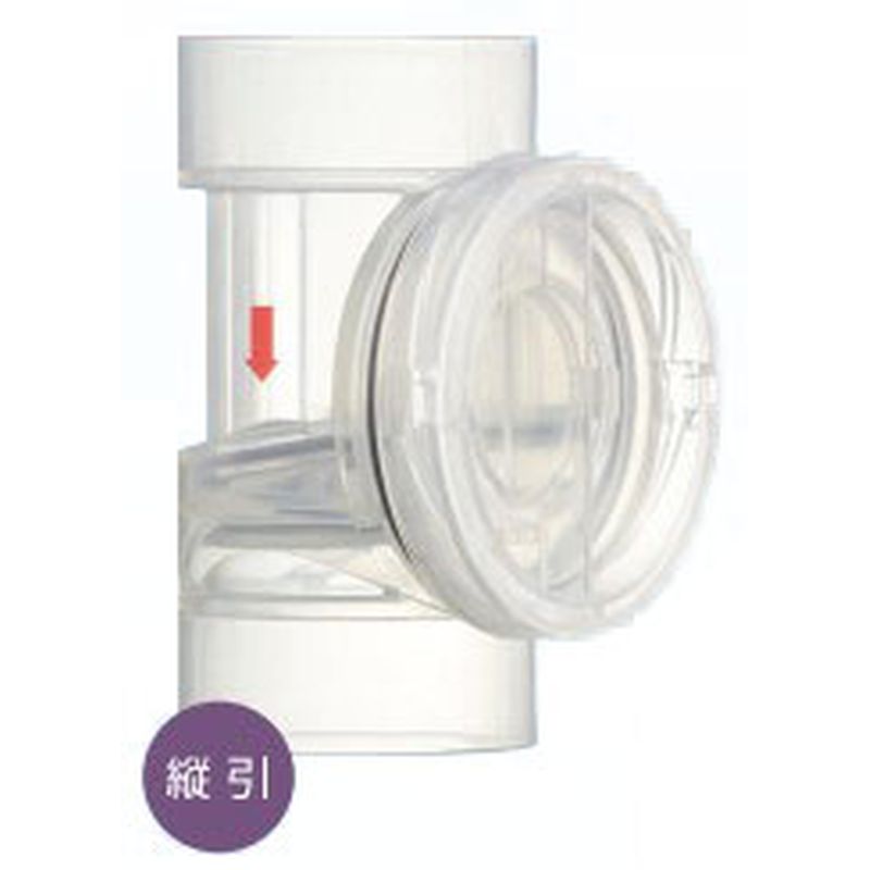 丸一 YWLD40-50 ドレン排水用ウォレス自封式トラップ(縦横兼用) 屋内用