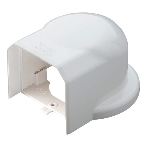 因幡電機産業 MW-75-W スリムダクトMD ウォールコーナー