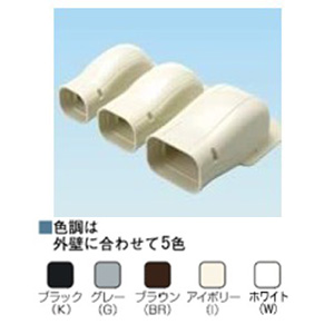 QW-□ ウォールコーナー クイックダクト