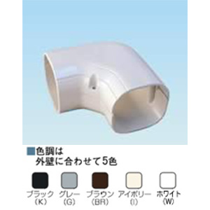 QK-□ エルボ(平面用) クイックダクト