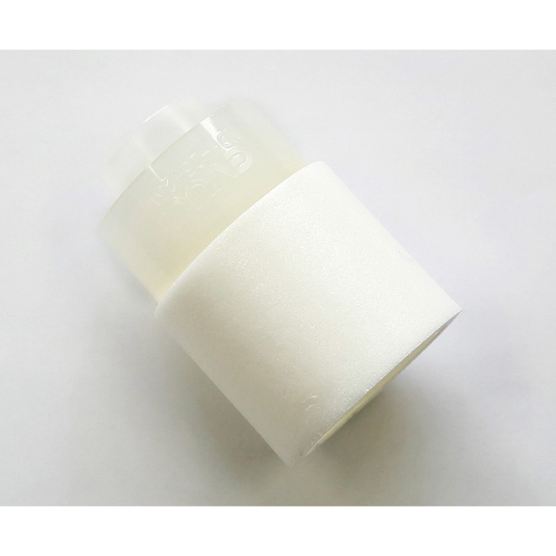 NDH-25-25V VP管同径ジョイント 半透明タイプ 業務エアコン用