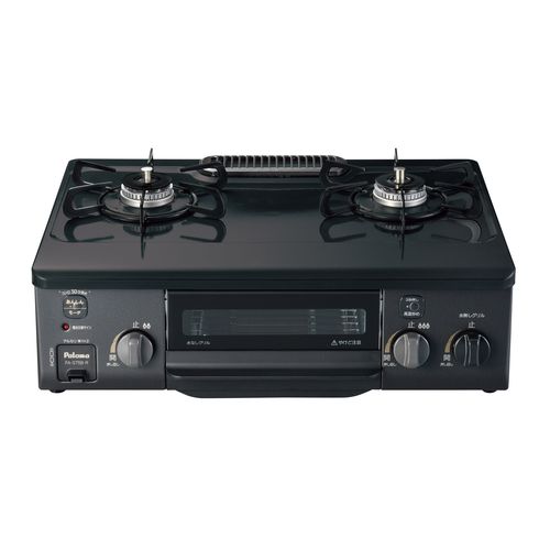 パロマ PA-S75B-R テーブルコンロ 片面焼 ホーロートップ LPガス
