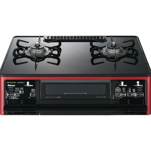 パロマ PA-A98WCJ-R テーブルコンロ GRAND CHEF Premium ガラスコートトップ 都市ガス