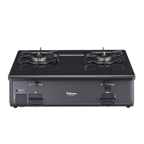 パロマ PA-211B-R テーブルコンロ グリルレス ホーロートップ 都市ガス