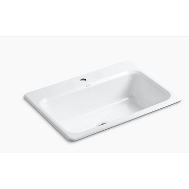 KOHLER K-5832-ZX-0 ベーカーズフィールド トップマウント1H キッチンシンク