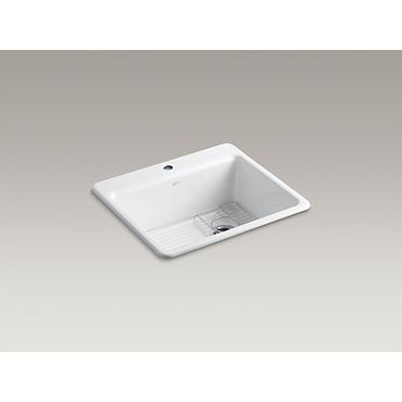 KOHLER K-5872-1A1-0 リバビー トップマウント1H キッチンシンク