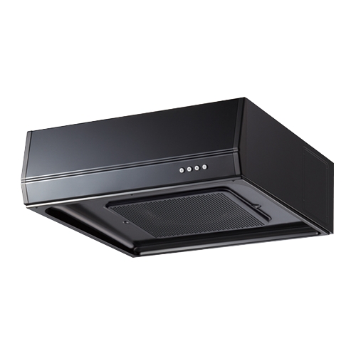 カクダイ #FJ-BFR1E601BK レンジフード ブラック､浅型