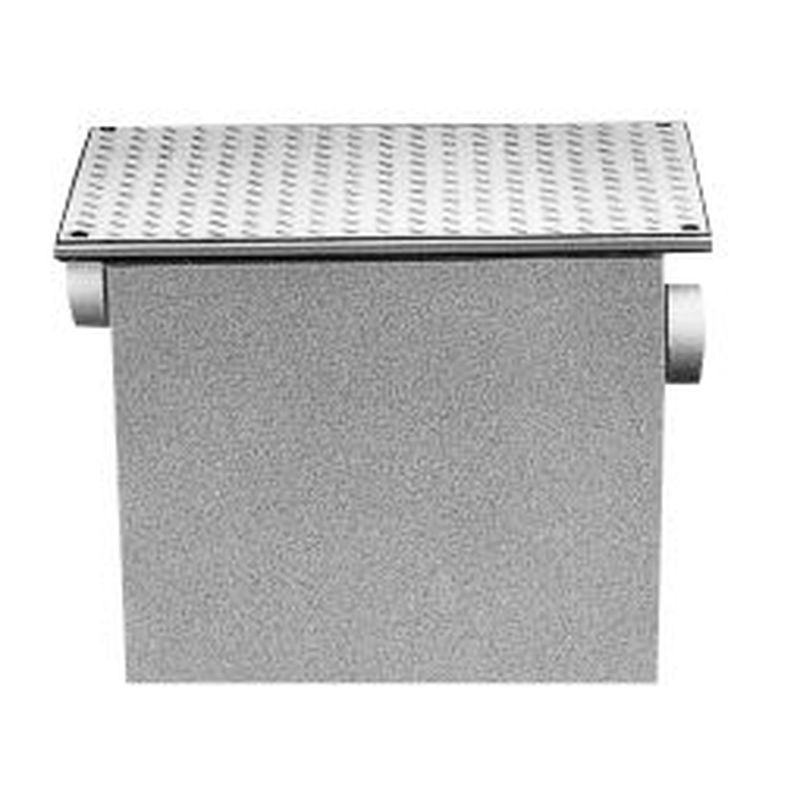 福西鋳物 GTSG-5535 SUS製グリーストラップ SUS製蓋付(36L/min)