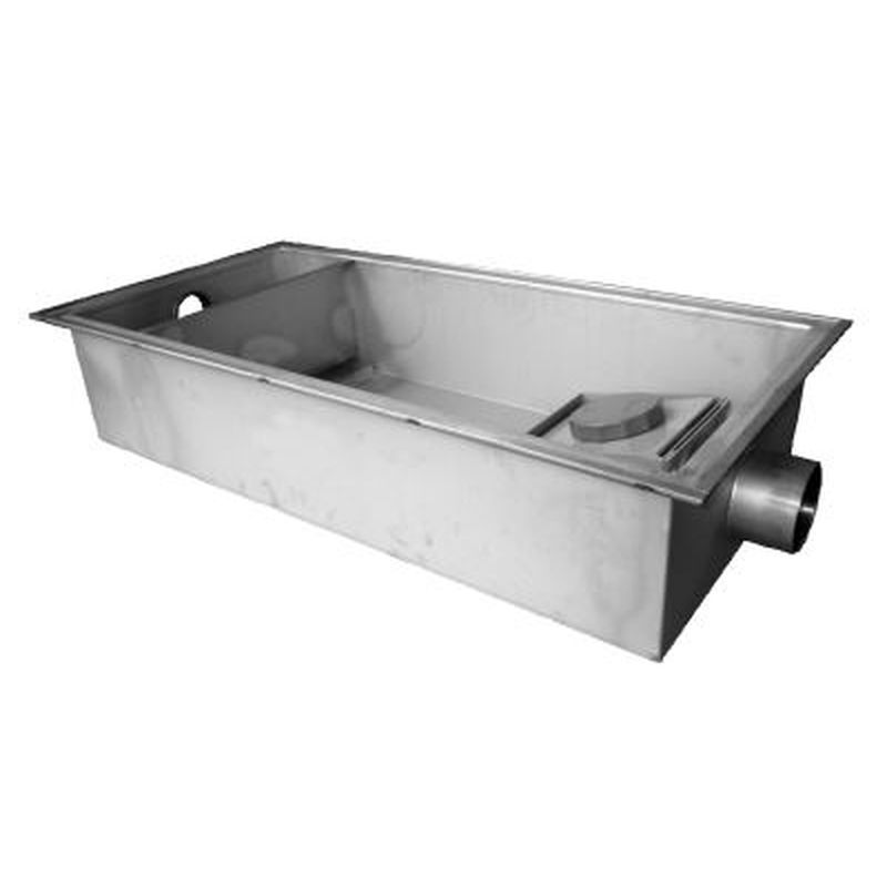福西鋳物 SF-GSU-N50EA? SUS製薄型グリーストラップ本体のみ(50L/min)