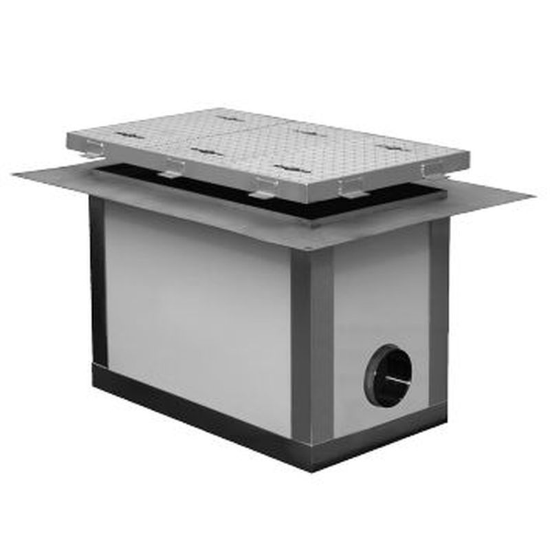 福西鋳物 SF-FK3-160E SUS製ガソリントラップスチール製蓋付 (容量:167L)
