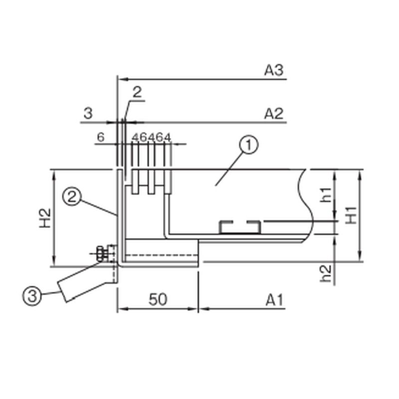 DKK スリットグレーチング用 受枠