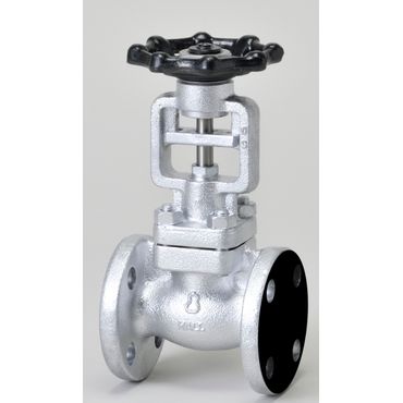 M150FDB ベローズバルブ(フランジ･強化PTFE･外ネジBB)