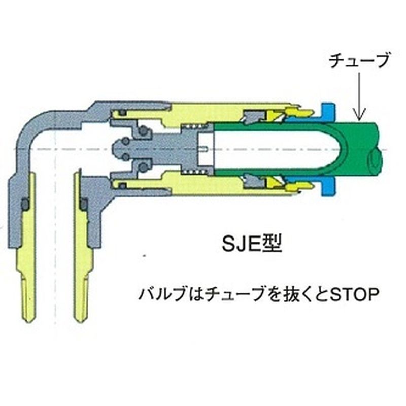 SJE ストップ継手 SJE型 エルボタイプ