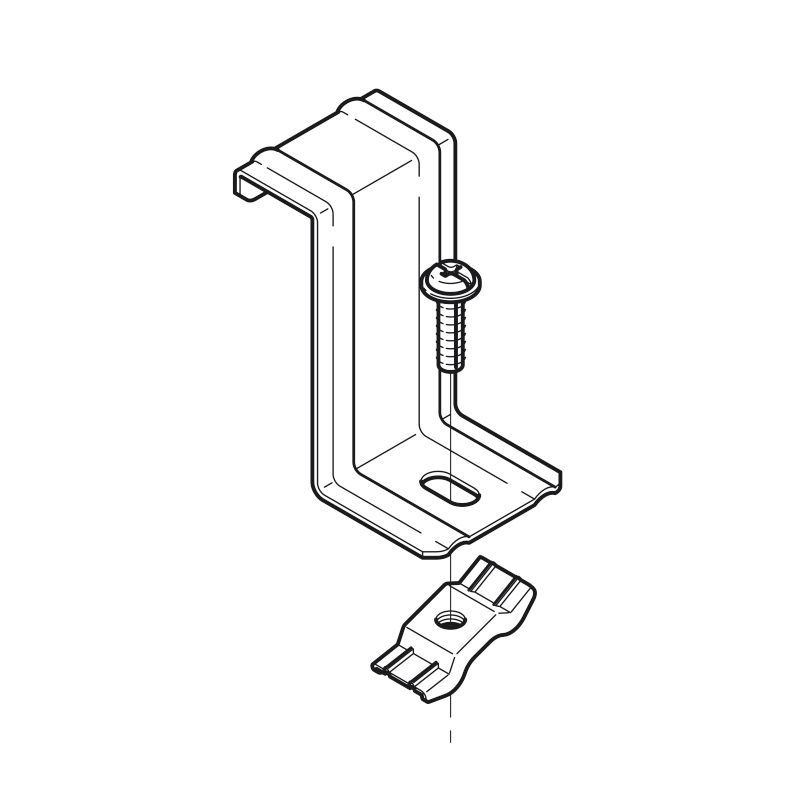 □ARS1 振れ止め金具(外側用)