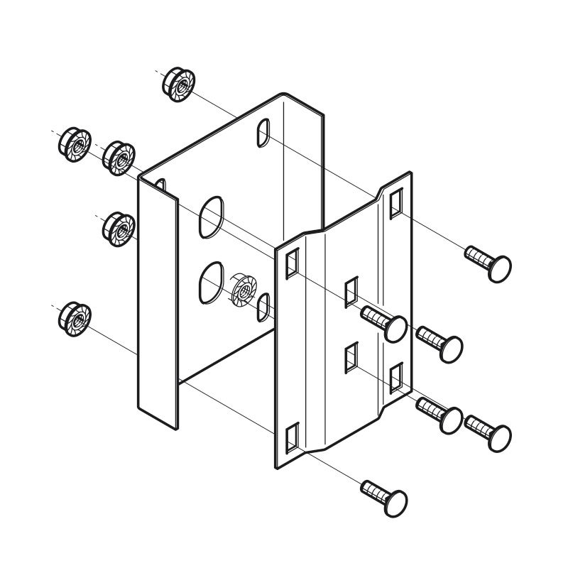 B15RNG1R 補強継ぎ金具 ノンボンドタイプ
