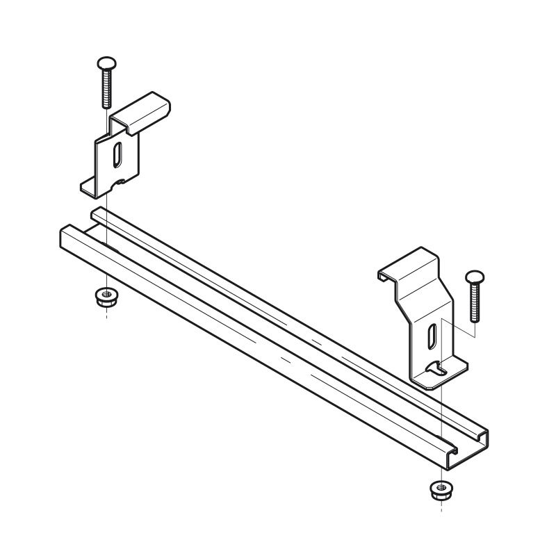 CVCSBG 接続部用底板カバークランプ SRタイプ