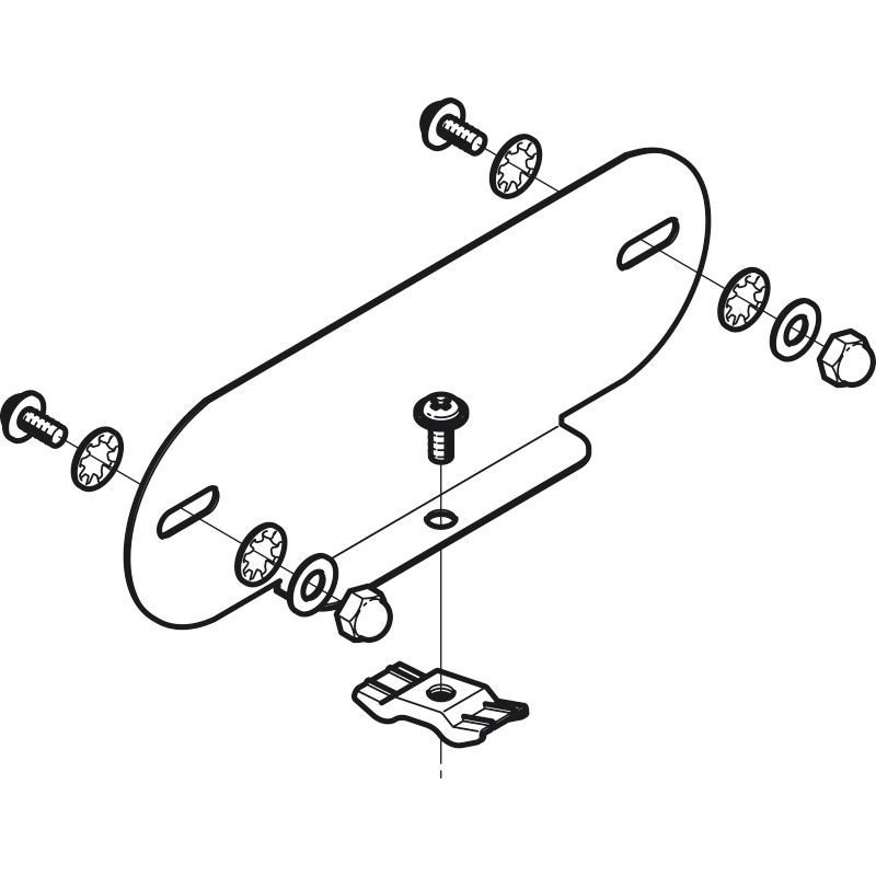 QREF10P 上下自在ベンドラック用セパレーター(ノンボンドタイプ)
