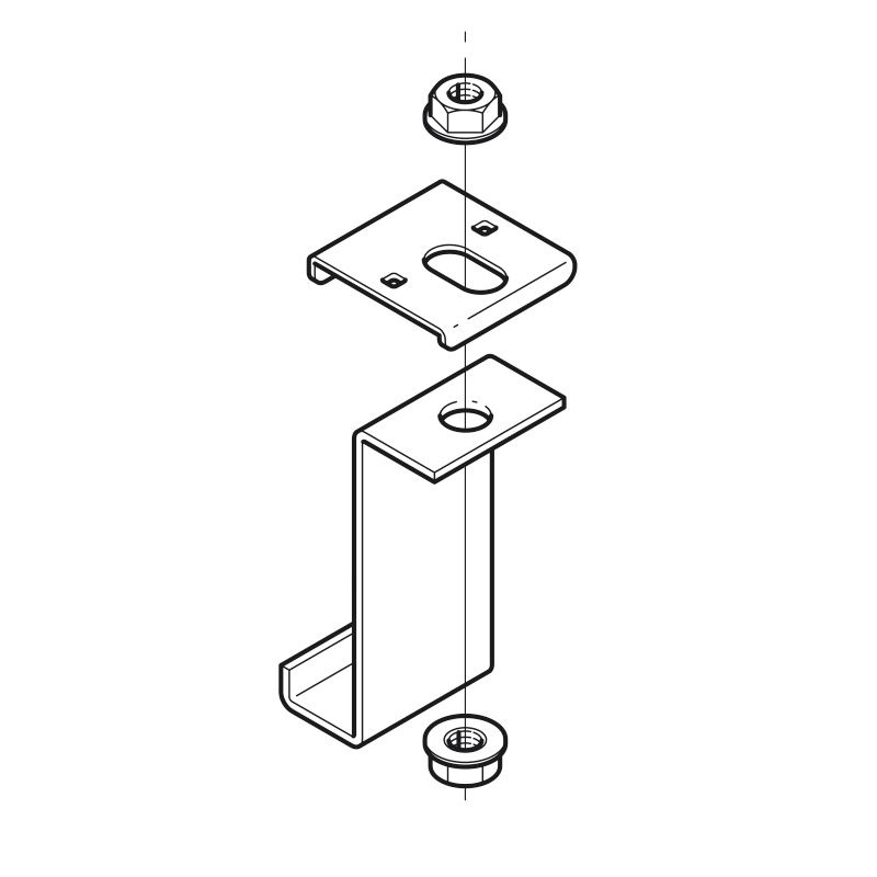 QRH2 接続部吊り金具