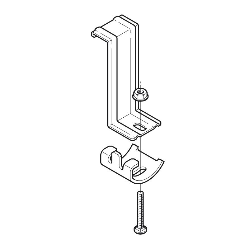 QRS9T アングル用振れ止め金具