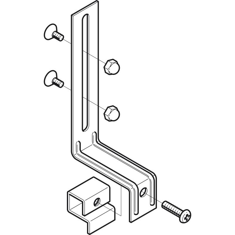 QTB1 親桁用ボックス固定金具