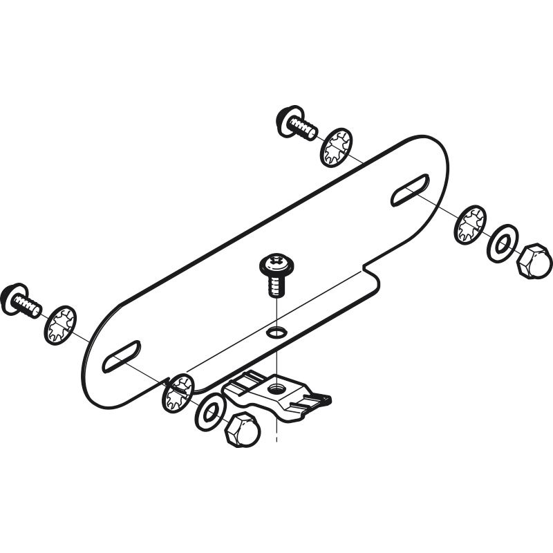 SNREF10P 上下自在ベンドラック用セパレーター(ノンボンドタイプ)
