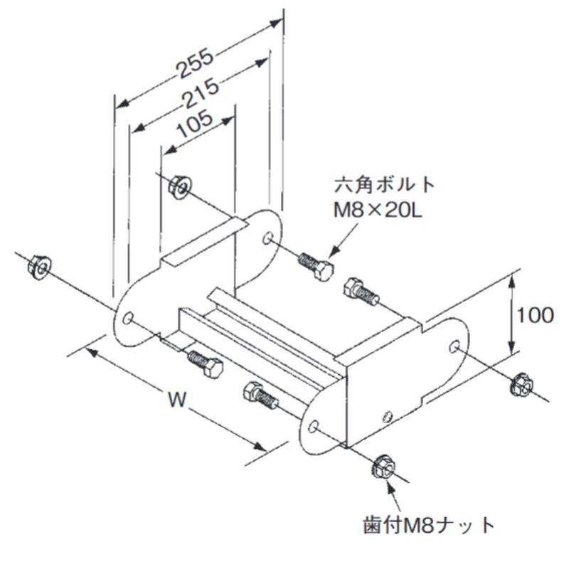 □LF-□ 自在ベンドラック 親桁100タイプ