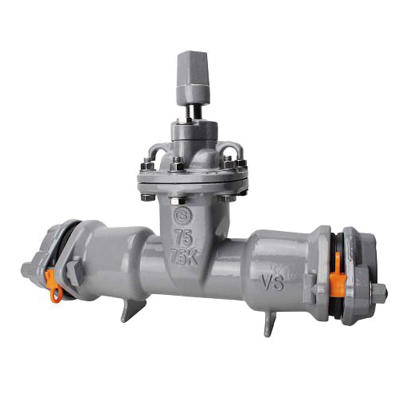 清水工業 SRV7.5ISC 7.5K塩ビ管対応エクセルソフト仕切弁 右