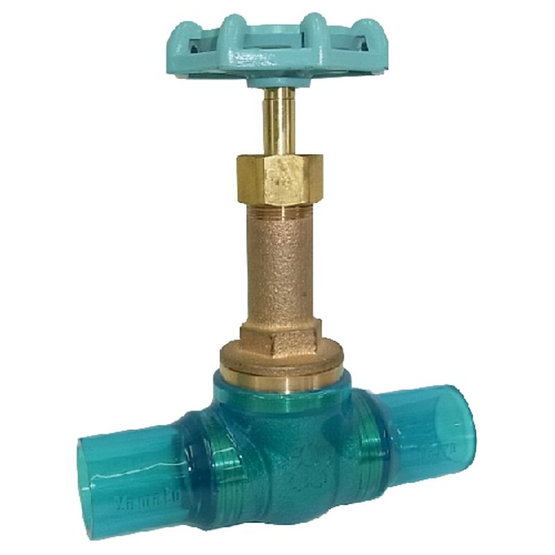 B10ESGN 10K 鉛カット青銅ゲートバルブ(水道用透明･ダイレクト弁)