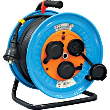 日動工業 DNWE330F20A 電工ドラム防雨防塵型三相200V3.5sq電線アース付30m