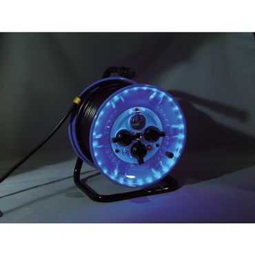 日動工業 NPWLEK33G 防雨型電工ドラム LEDラインドラム 緑